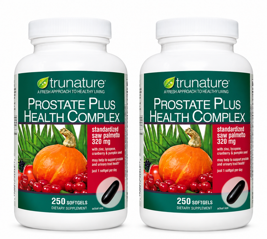trunature Prostate Plus Health Complex – 250 Softgels, Pack of 2