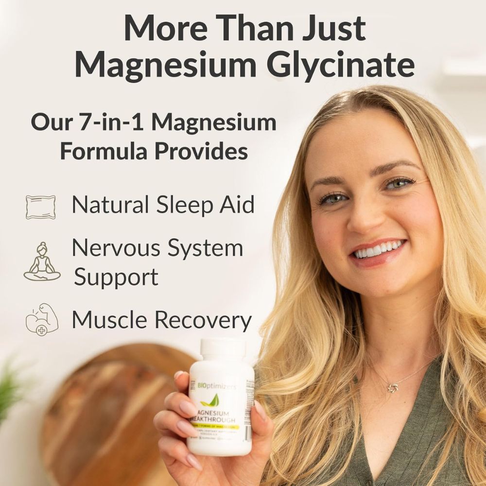 BIOptimizers Magnesium Breakthrough Supplement 4.0 - 30 Count